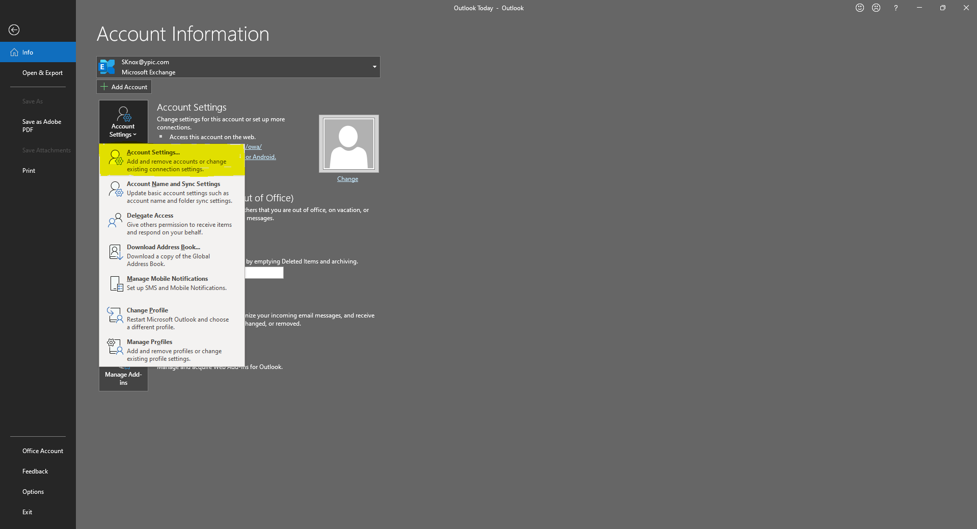 account settings path